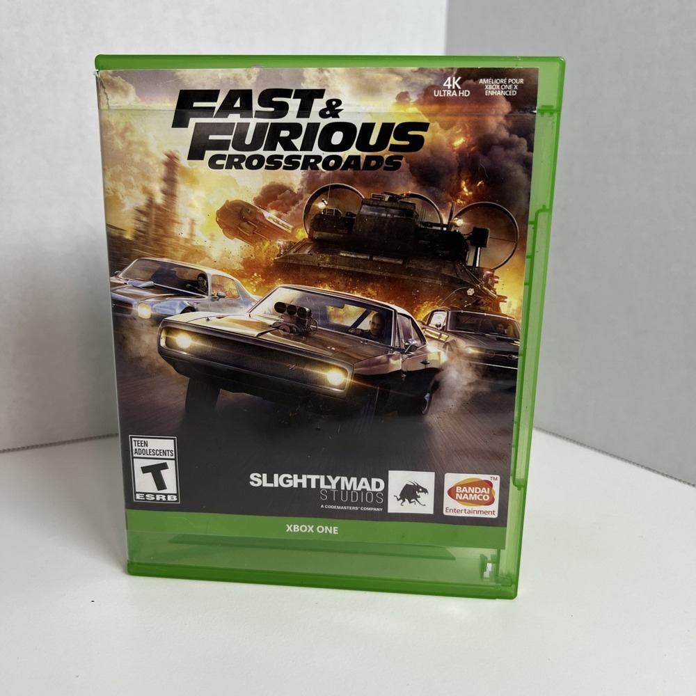Fast & Furious Crossroads Microsoft Xbox One Racing Game Bandai Namco 4K HDR
